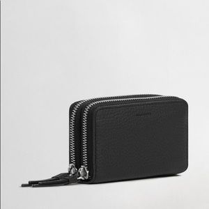 All Saints Black Key & Card Holder